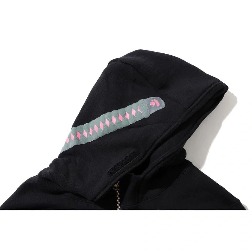 Bape Ninja Full Zip Hoodie - Picture 1 of 4